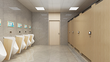 鋁蜂窩公共衛生間隔斷板是怎么封邊的